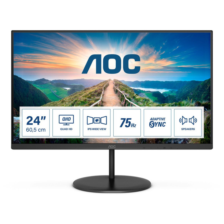 AOC 238 169 2560X1440 75HZ IPS 250CDM2 4MS HDMIDP